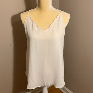 Loft scallop trim tank
